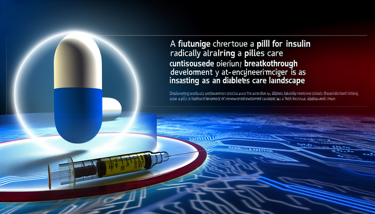 A Pill for Insulin: Revolutionizing Diabetes Care