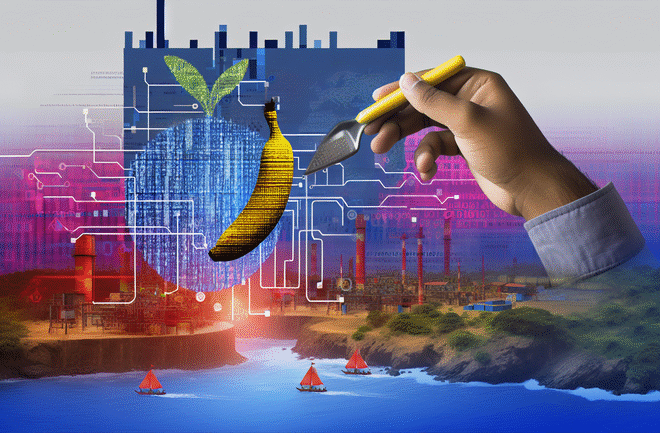 Harnessing Digital Bananas: India’s Innovative Spin on Google’s Nano Trend